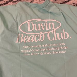 Duvin Beach Club Members only Tee